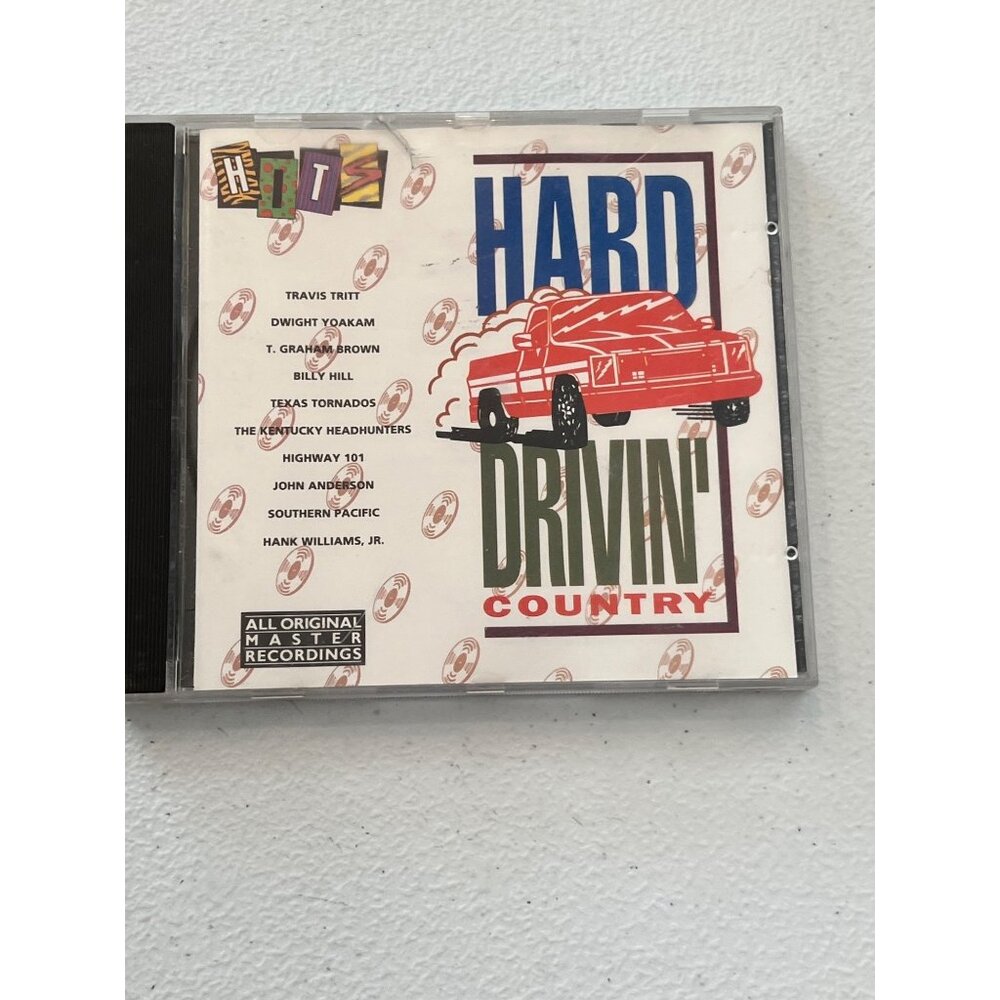 Hard Drivin’ Country Various Artists CD 1991 Country Compilation